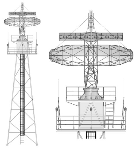 Airport radar tower model - TurboSquid 1469985