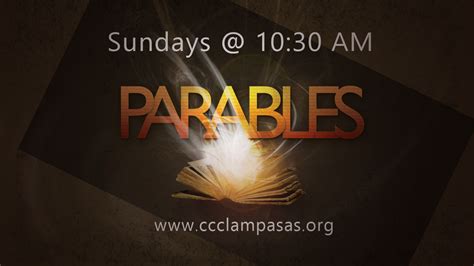 Parables – Central Christian Church Lampasas Texas