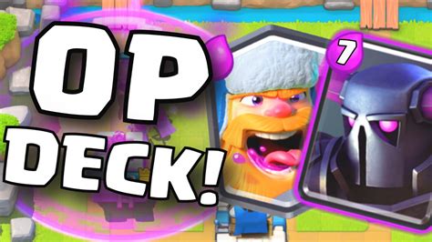 Clash Royale NEW OP LUMBERJACK PEKKA DOUBLE PRINCE DECK | BEST DECK ...