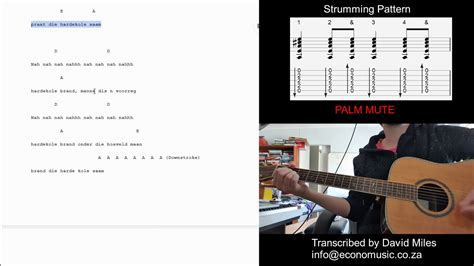 Ricus Nel, Adam Tas, Bok van Blerk, Refentse - Hardekole | Guitar Tutorial 🎸 | TABS + Guitar ...