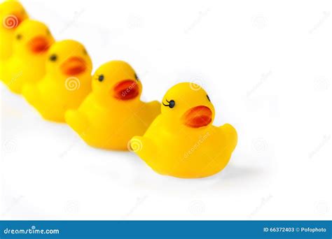 Rubber Duck Family stock image. Image of duckling, plastic - 66372403