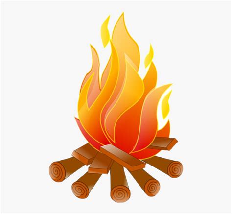 Bonfire Background Png Image - Thermal Energy Clip Art, Transparent Png , Transparent Png Image ...