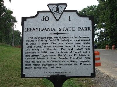 Leesylvania State Park - Virginia Historical Markers on Waymarking.com