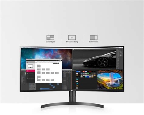 LG 34WN80C-B 34 Inch 21:9 UltraWide™ WQHD IPS HDR10 USB-C 3-Side ...