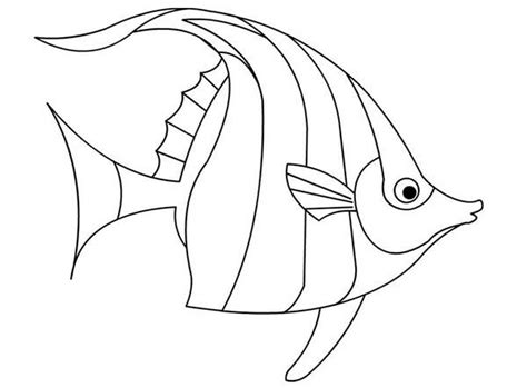 Angelfish Coloring Pages Printable - Printable Word Searches