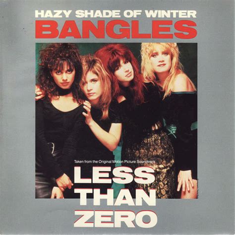 Bangles – Hazy Shade Of Winter (1987, Vinyl) - Discogs