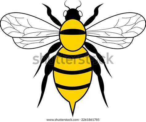 Queen Bee Vector Illustration Art Stock Vector (Royalty Free ...