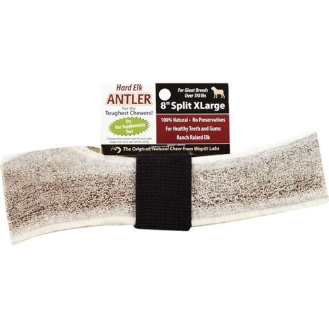 WAPITI LABS Split Elk Antlers Dog Chews, X-large/Giant - Chewy.com