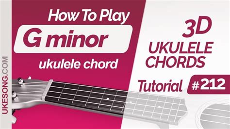 D minor ukulele chord. Learn to play Dmin chord on ukulele | Ukesong