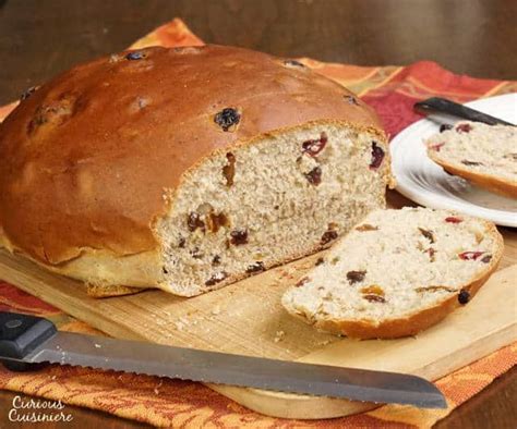 Barmbrack (Irish Fruited Halloween Bread) • Curious Cuisiniere