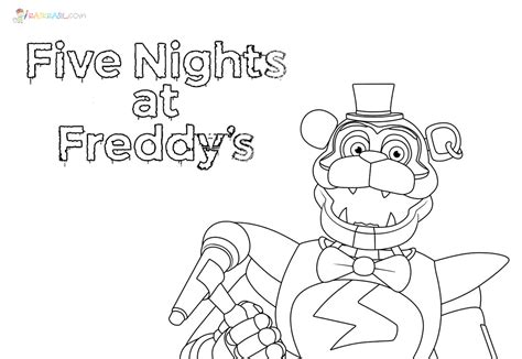 Fnaf Freddy Fazbear Coloring Pages Kidsworksheetfun | Images and Photos finder