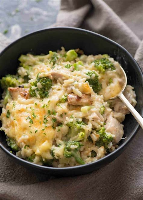 One Pot Chicken Broccoli Rice Casserole | RecipeTin Eats