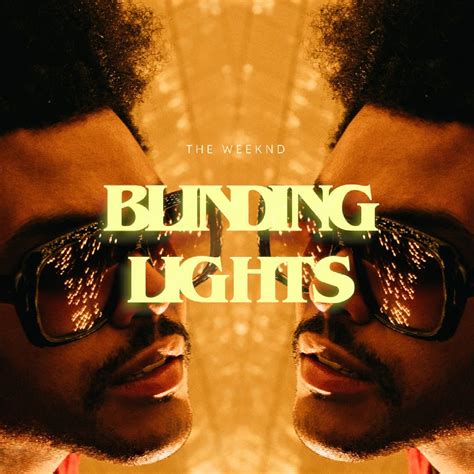 BLINDING LIGHTS ALT COVER ART : r/TheWeeknd