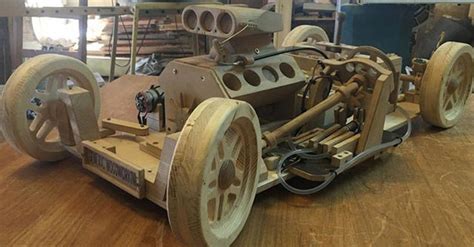 This High Schooler Builds Fully Functional Wooden Car - Industry Tap in 2020 | Wooden car, Car ...