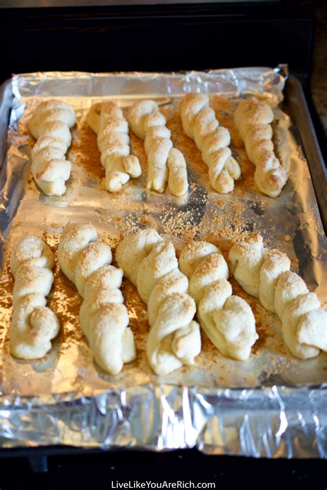 How to Make Breadsticks out of Frozen Bread Dough - Live Like You Are Rich