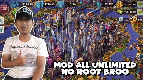 SIMCITY BUILDIT MOD 🔥 NEW UPDATE 🔥 - NO ROOT ALL UNLIMITED - YouTube