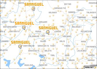 San Miguel (Philippines) map - nona.net