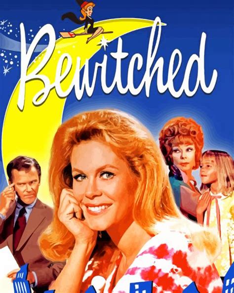 Bewitched Movie Poster - 5D Diamond Painting - DiamondPainting5d.SHOP