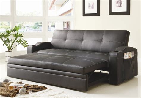 Novak Sleeper Sofa | Pull out sofa bed, Leather sofa bed, Full size ...