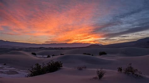 Desert Sky - Mesquite Dunes, Death Valley National Park, California — Lens EyeView Photography