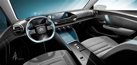 CITROËN C4, REINVENTING THE SEDAN - Auto&Design | Car interior design ...