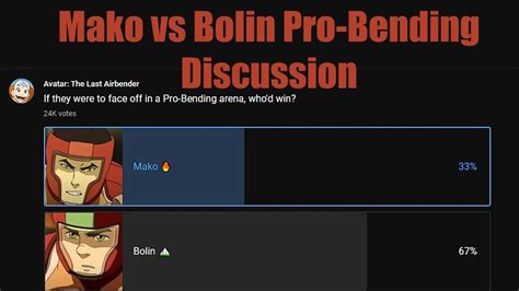 Mako vs Bolin Pro-Bending Discussion - YouTube