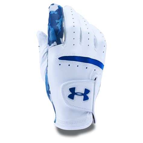 Lyst - Under Armour Men's Ua Camo Strikeskin Golf Glove in Blue for Men