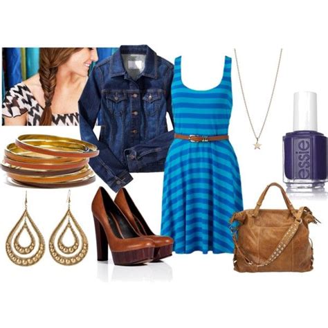 Blue and Brown | Fashion, Clothes, New outfits