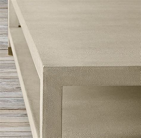 Graydon Shagreen Square Coffee Table | Square coffee tables living room, Coffee table square ...