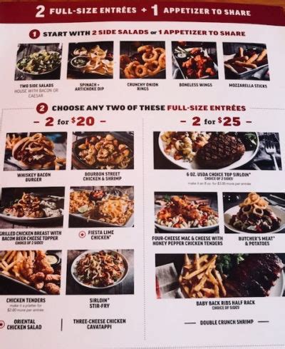 Delicious Date Night: Applebee's 2 For $20 Menu - Savvy Mama Lifestyle