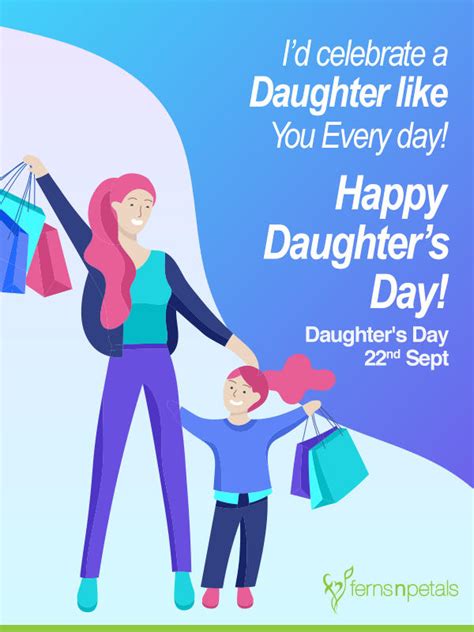 30+ Unique Quotes and Messages to wish Happy Daughters Day - FNP