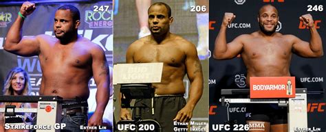 Side-by-side-by-side pic: Daniel Cormier ‘then’ and ‘now’ following UFC ...