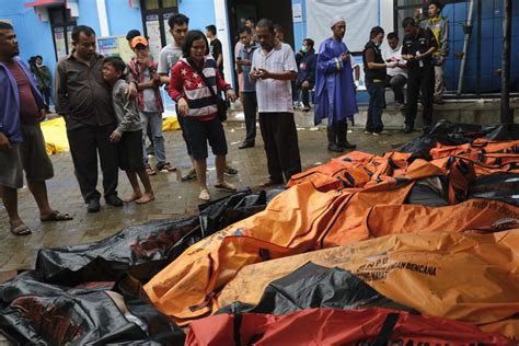 Photos Show The Aftermath Of Deadly Tsunami In Indonesia