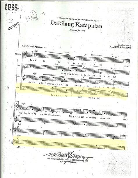 Dakilang-katapatan - Musical piece - HRM - Studocu