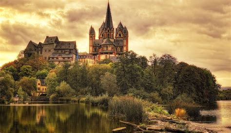 1336x768 Resolution limburg, germany, castle HD Laptop Wallpaper ...