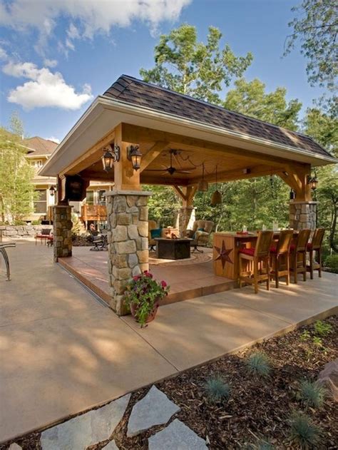 60 Cozy Backyard Gazebo Design Ideas | Backyard pavilion, Backyard patio, Backyard gazebo