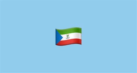 🇬🇶 Flag: Equatorial Guinea Emoji on Apple iOS 14.2