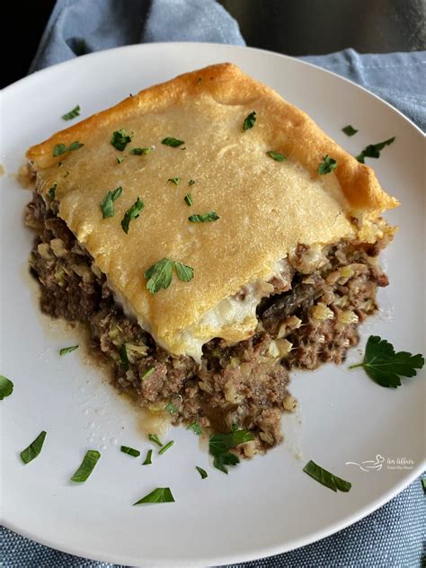 Swiss Mushroom Runza Casserole - Easy Ground Beef & Cabbage Bake