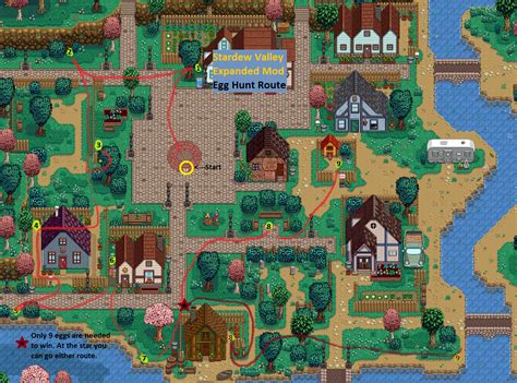 Egg hunt route? : r/StardewValleyExpanded