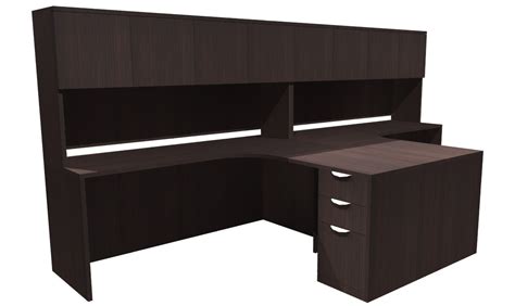 T Shaped Desk with Hutch by Express Office Furniture