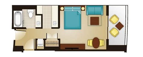 Disney Bay Lake Tower Studio Floor Plan | Viewfloor.co