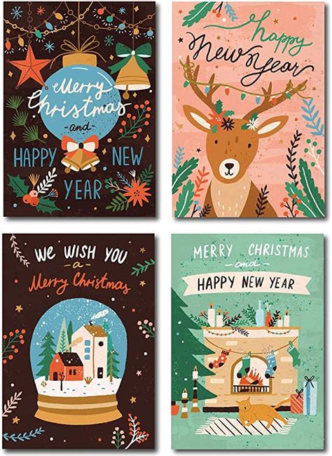 Stationery Paper Christmas Postcards etna.com.pe