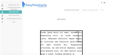 Easy Palm Cards Blog – Instant Palm Card Generator