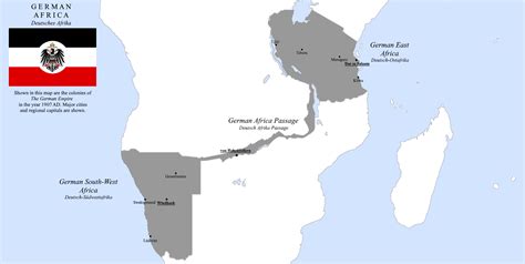 The Peculiar Borders of German Africa : r/imaginarymaps