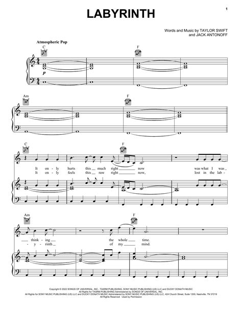 Easy Piano Sheet Music, Guitar Sheet Music, Piano Music Notes, Sheet ...