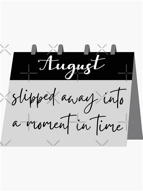 "Taylor Swift - August | Folklore Album " Sticker for Sale by DesignByAvery | Redbubble