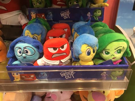 Inside out plush collection #disney #plush #pixar