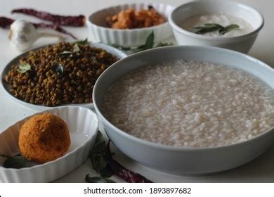 Kanji Rice Soup Made Kerala Red Stock Photo 1893897682 | Shutterstock