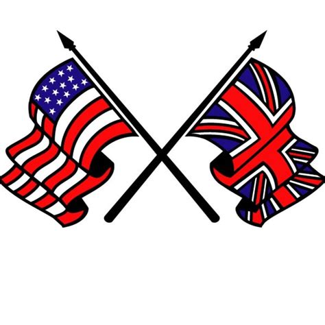 Free Vector Flags - USA and Britain | FreeVectors