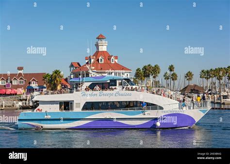 California, Long Beach, harbor cruise boat, Shoreline Village Stock Photo - Alamy